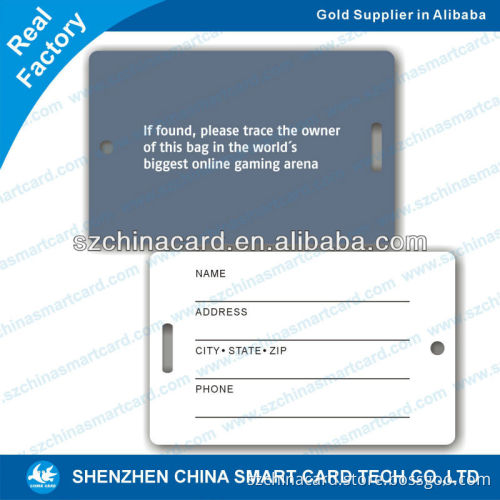 factory plastic pvc travel tags unusual hard plastic luggage tags